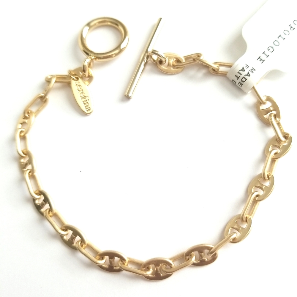 Anthropologie Serefina  Chain Bracelet